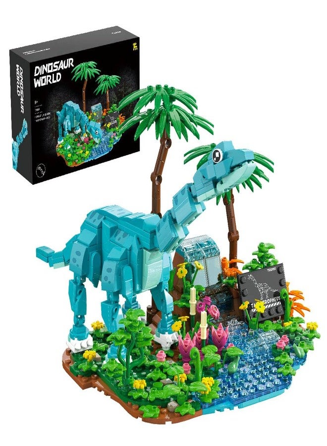 Mov stone Dinosaur World Brachiosaurus Building Set- Compatible with Lego Sets for Boys 8-14, Jurassic Volcano Era Building, Birthday Gift Set for Boys & Girl (559 Pcs) - Image 1